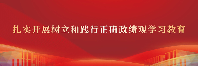 扎实开展树立和践行正确政绩观学习教育